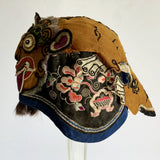 Chinese Silk Embroidered Festival Hat c.1900’s